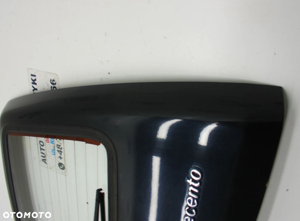 Fiat cinquecento Klapa bagażnika tył czarna - 4