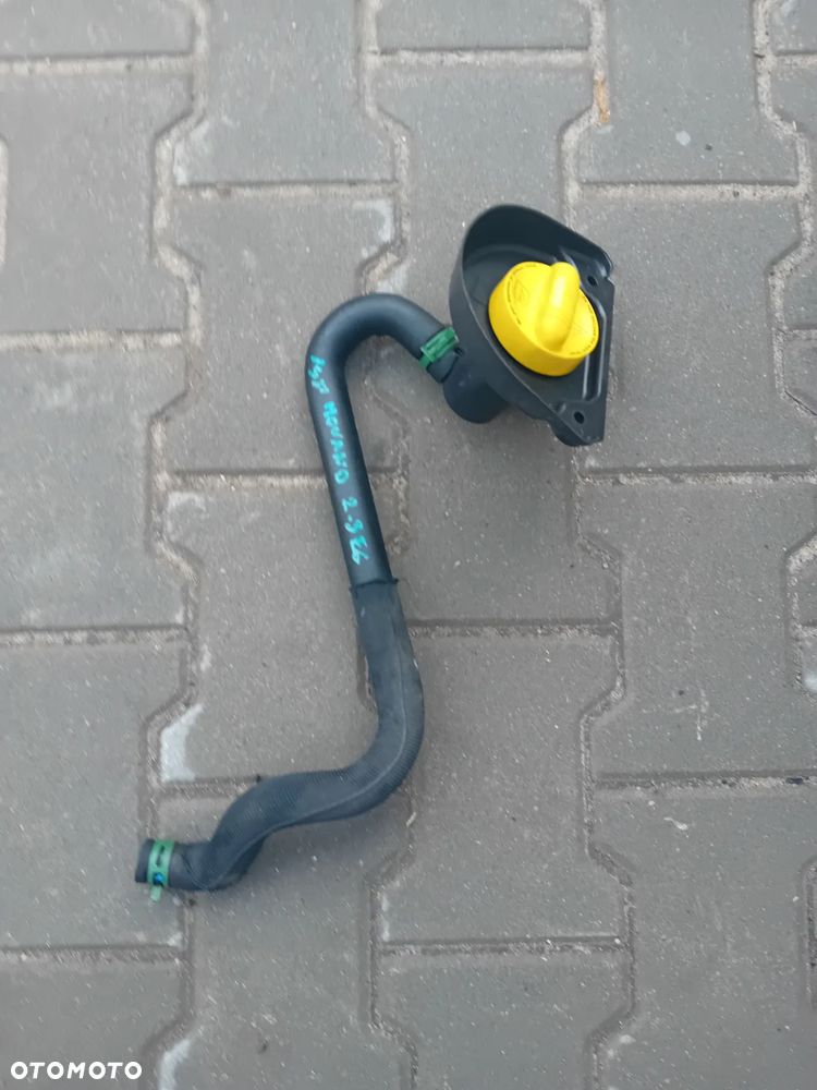 Movano Master III 19- lift korek wlewu oleju wąż- komplet