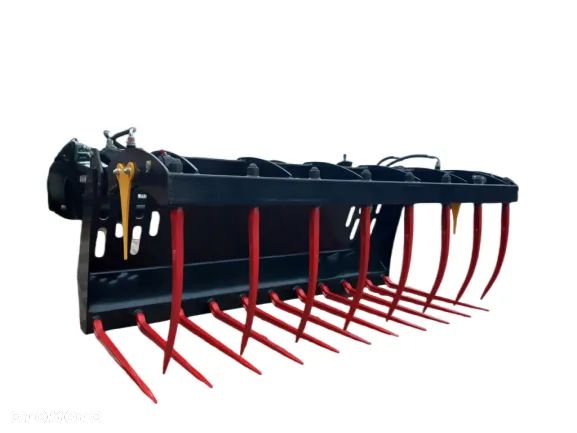 Krokodyl wzmocniony 200 cm, do ładowarki New Holland, Kramer, Schaffer, JCB, Weidemann - 2