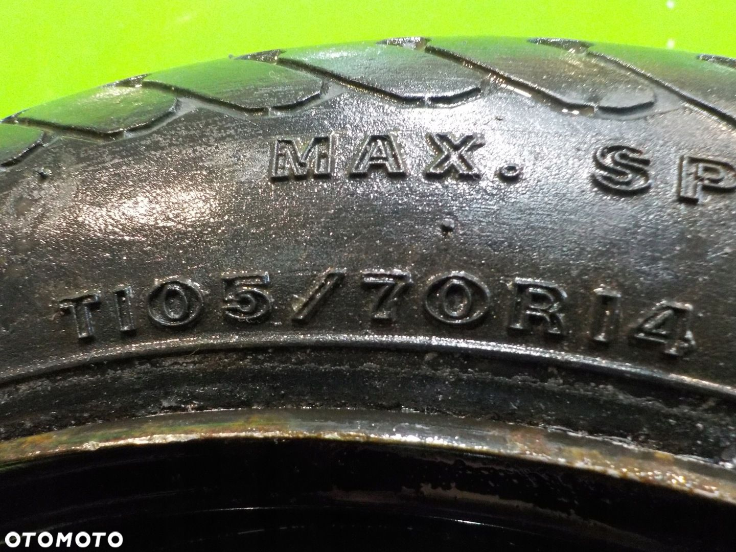 NISSAN MICRA K12 kolo dojazdowe 105/70/14 4x100 - 6