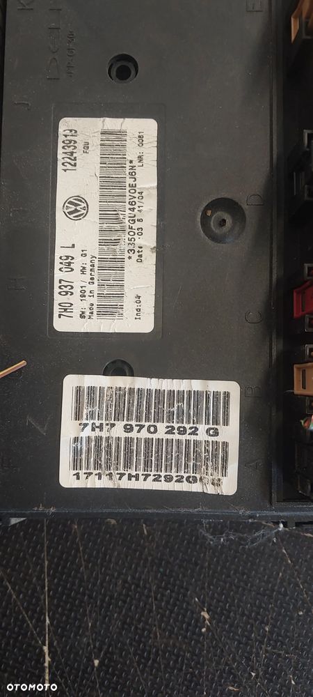 Moduł komfortu BCM 7H0937049L vw t5 - 3
