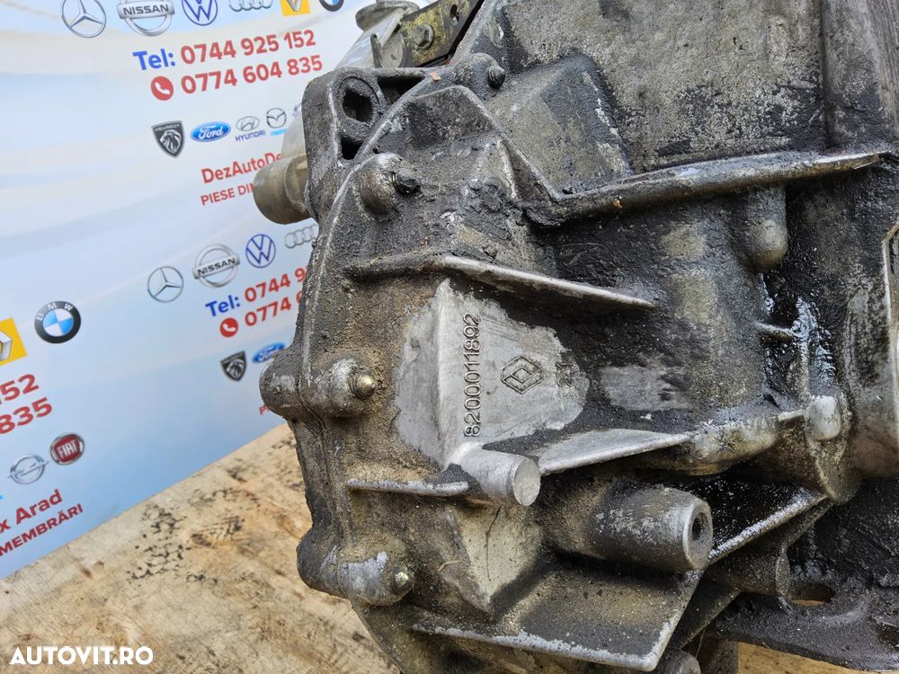 Cutie viteze Renault Laguna 2 motor 1.6 6+1 viteze cod 8200011892 - 5