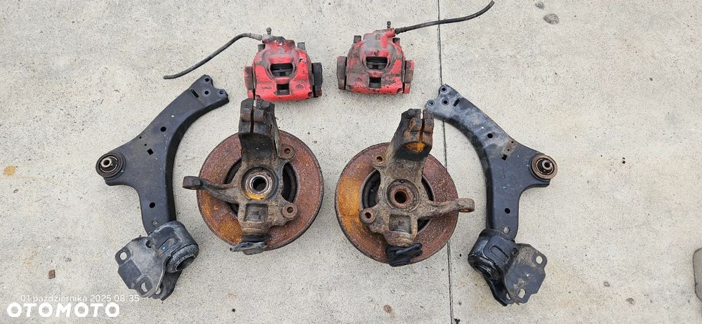 Zwrotnica piasta lewa prawa przód zacisk jarzmo wahacz tarcza Ford Mondeo Mk4 2,2 TDCI 2008r - 1