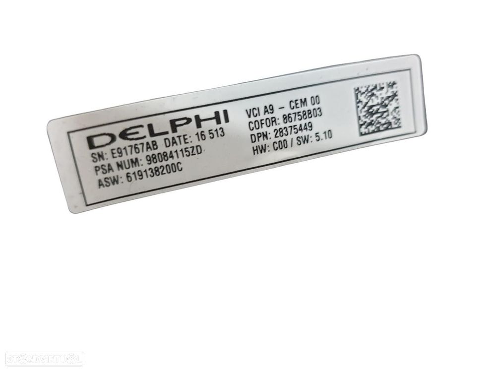 VOLANTE PEUGEOT 2008 2016 -98084115ZD - 4