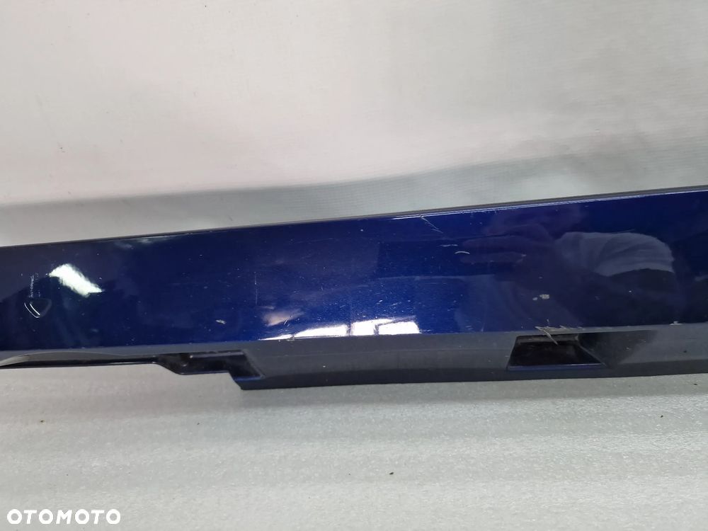 VW PASSAT B8 3G0 14- LISTWA PROGOWA / NAKŁADKA PROGU , KOLOR GRANATOWY METALIK , NR 3G0853857F , NR AUKCJI PR348 - 3