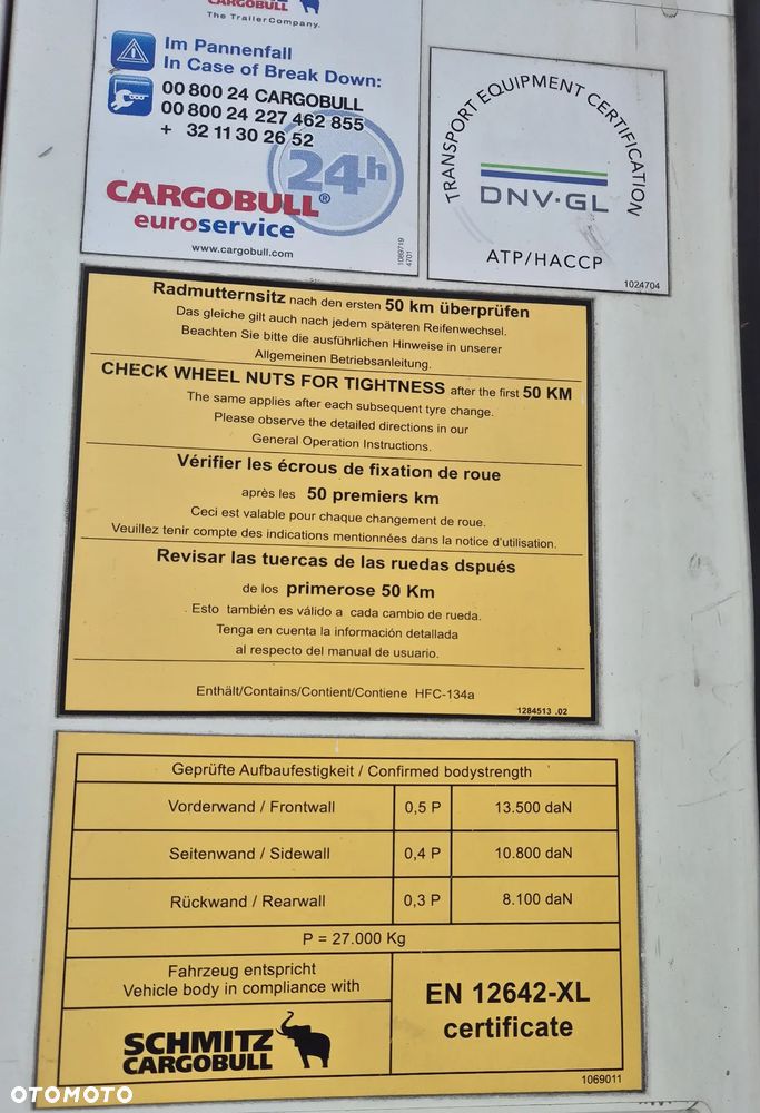 Schmitz Cargobull FILM, Multitemperatura, Doppelstock, 2019, Oś Podnoszona - 11