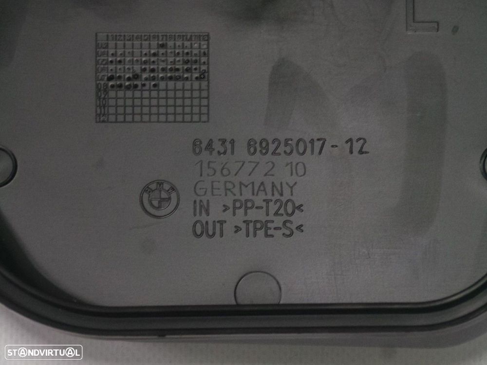 Cobertura do habitáculo (Original) Esquerdo Novo/ Original BMW Série 1/BMW Série... - 2