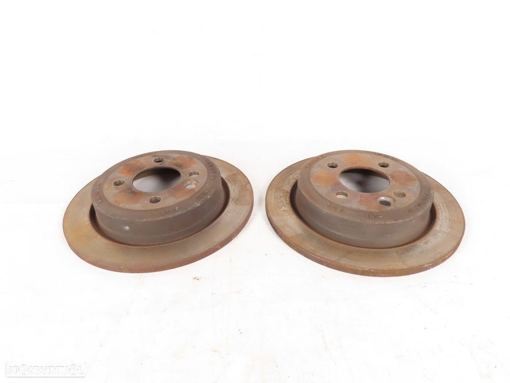 Discos travão 259X10 Trás Seminovo/ Original MINI MINI (R50, R53) 34211503070 - 1