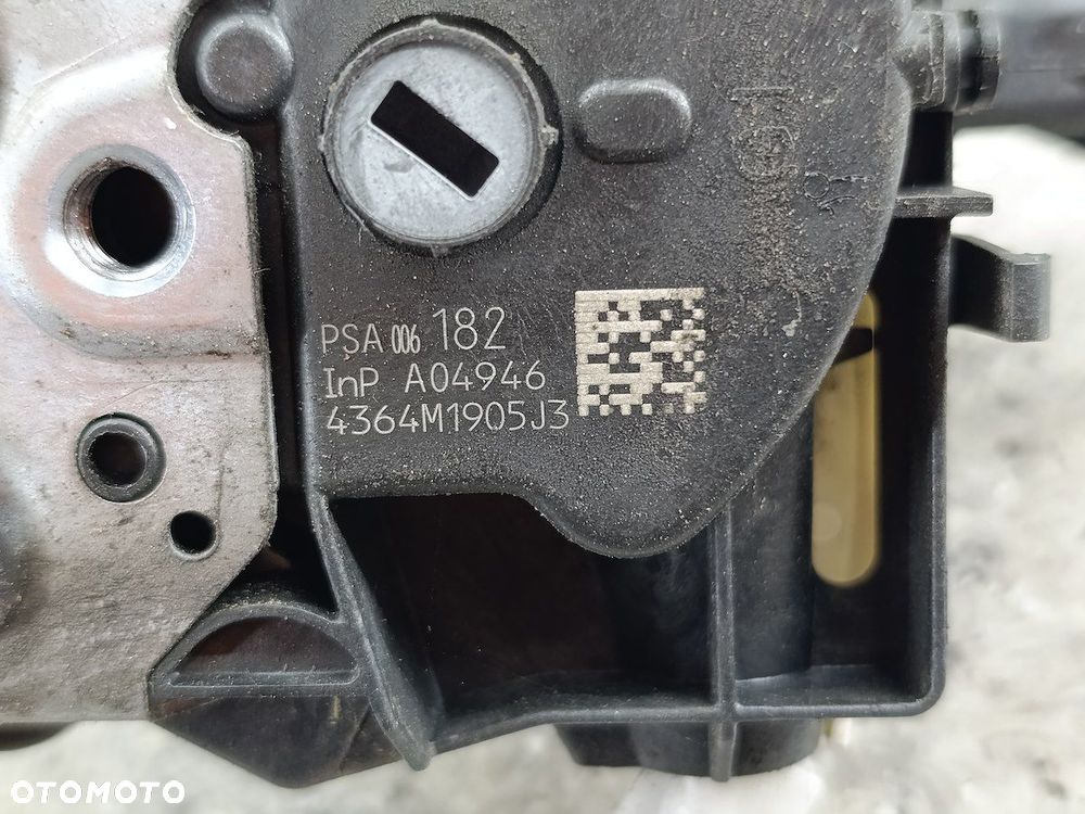 ZAMEK DRZWI LEWY PRZÓD CITROEN C5 III PSA006182 9660525480 - 7