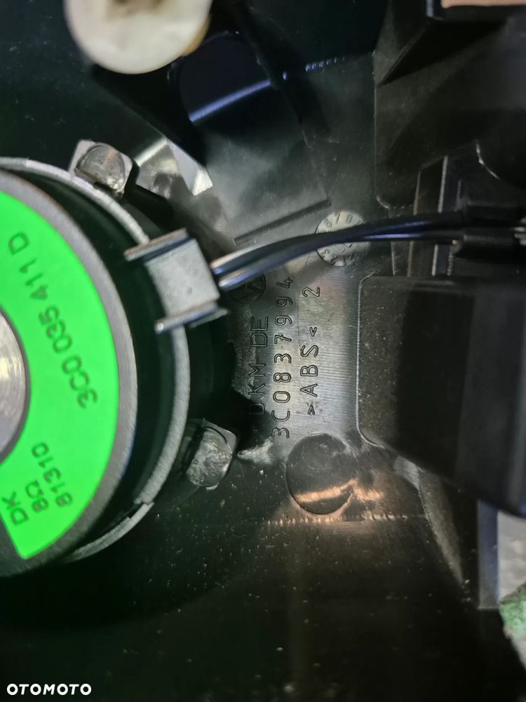 VW PASSAT B6 DYNAUDIO GŁOŚNIK PRZEDNI GŁOSNIKI PRZÓD PRAWY WYSOKOTONOWY 3C0035411D WYSYŁKA !!!! - 3