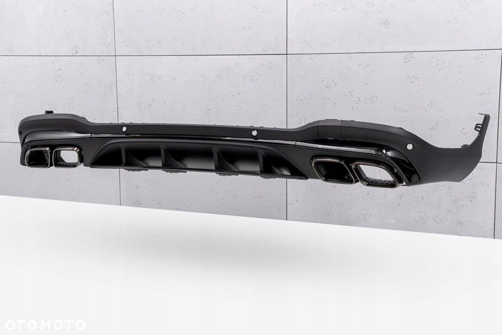 mercedes glc x253 2019-2022 dyfuzor tylny z pdc stylizujący na amg glc - 10