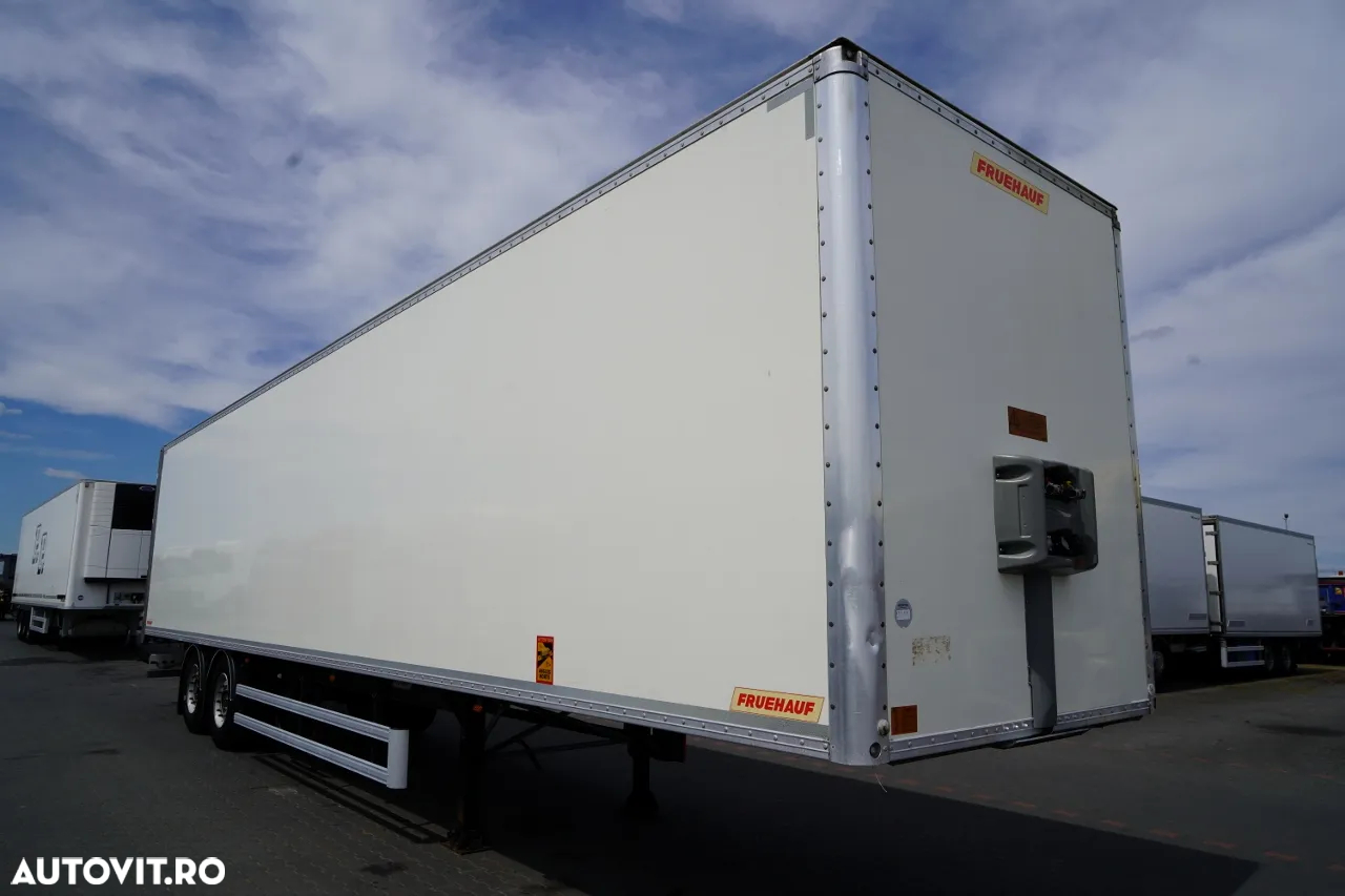 Fruehauf CONTAINER / KOFFER / AXE SAF / 2 AXE / PODEA RESISTENTĂ: ȘINĂ DIN SCADĂ - 7