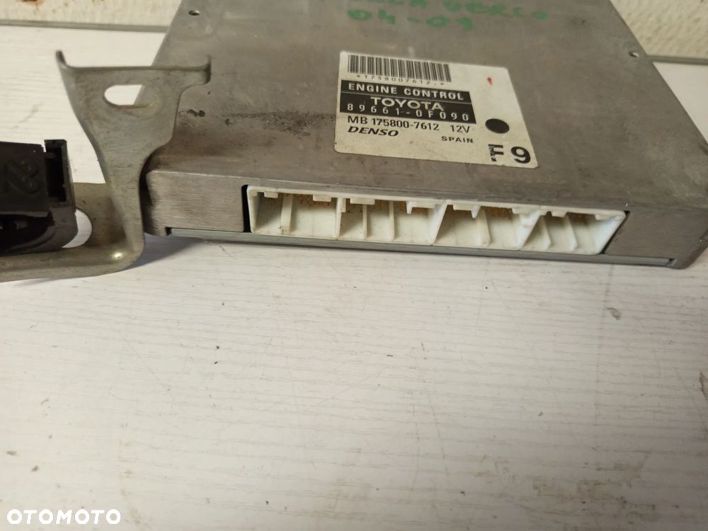 STEROWNIK KOMPUTER SILNIKA 89661-0F090 2.2D4D TOYOTA COROLLA VERSO II 04-09 - 2