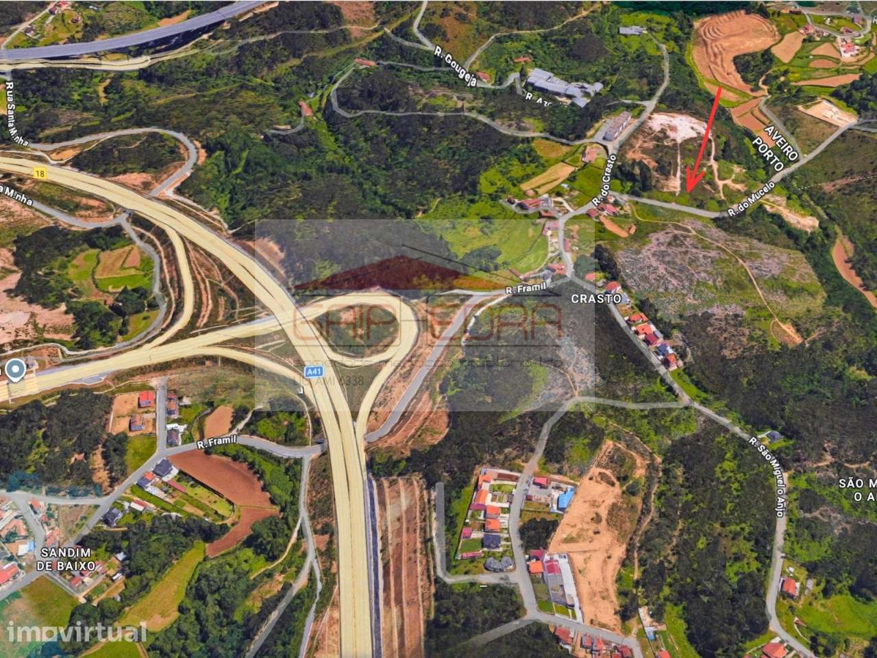 Oportunidade terreno de 900 m2 para moradia em Sandim Vila Nova Gaia - Grande imagem: 4/8