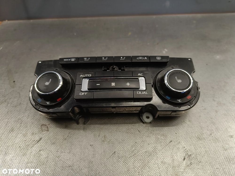 Panel klimatyzacji Skoda Superb 2 Octavia II FL panel climatronic Podgrzewane Fotele 3T0907044BS - 5