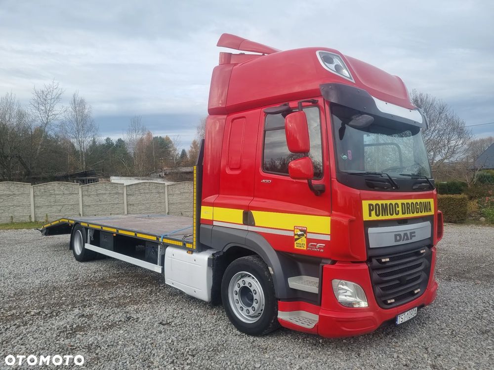 DAF CF 400 / ACC / EURO 6 / POMOC DROGOWA / AUTOLAWETA / WYSUW HYDRAULICZNY - 1