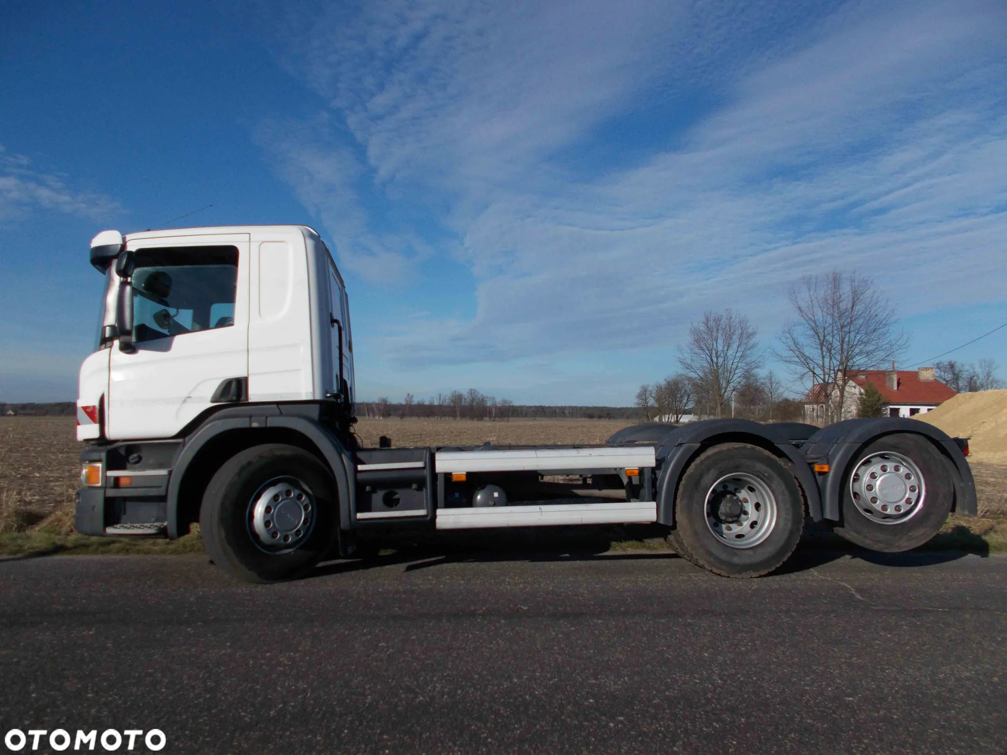 Scania P280 Rama Do Zabudowy 2014/2015 rok // Krótki Rozstaw Osi 375cm // 214 tyś km // Oś Skrętna 6x2 - 2