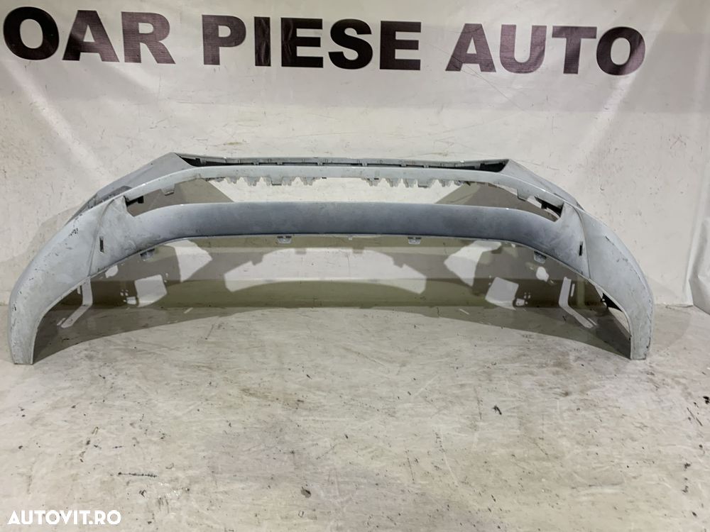 Bara fata Audi A4, B9, facelift, S-Line, 2020, 2021, 2022, 2023, 2024, cod origine OE 8W0807437AQ, cu gauri pentru spalatori faruri. - 9