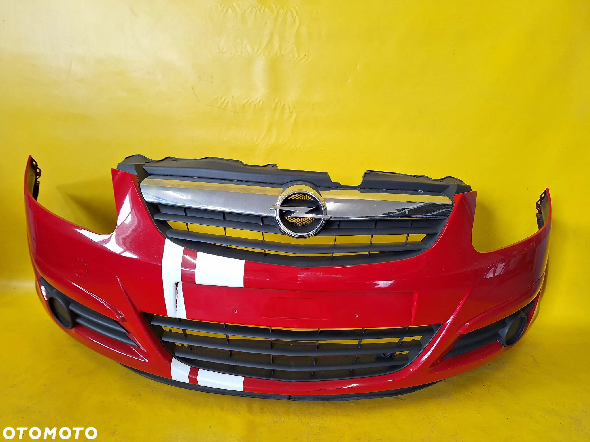 ZDERZAK PRZÓD PRZEDNI OPEL CORSA D 06-11 LAK:Z547 NR404 - 2