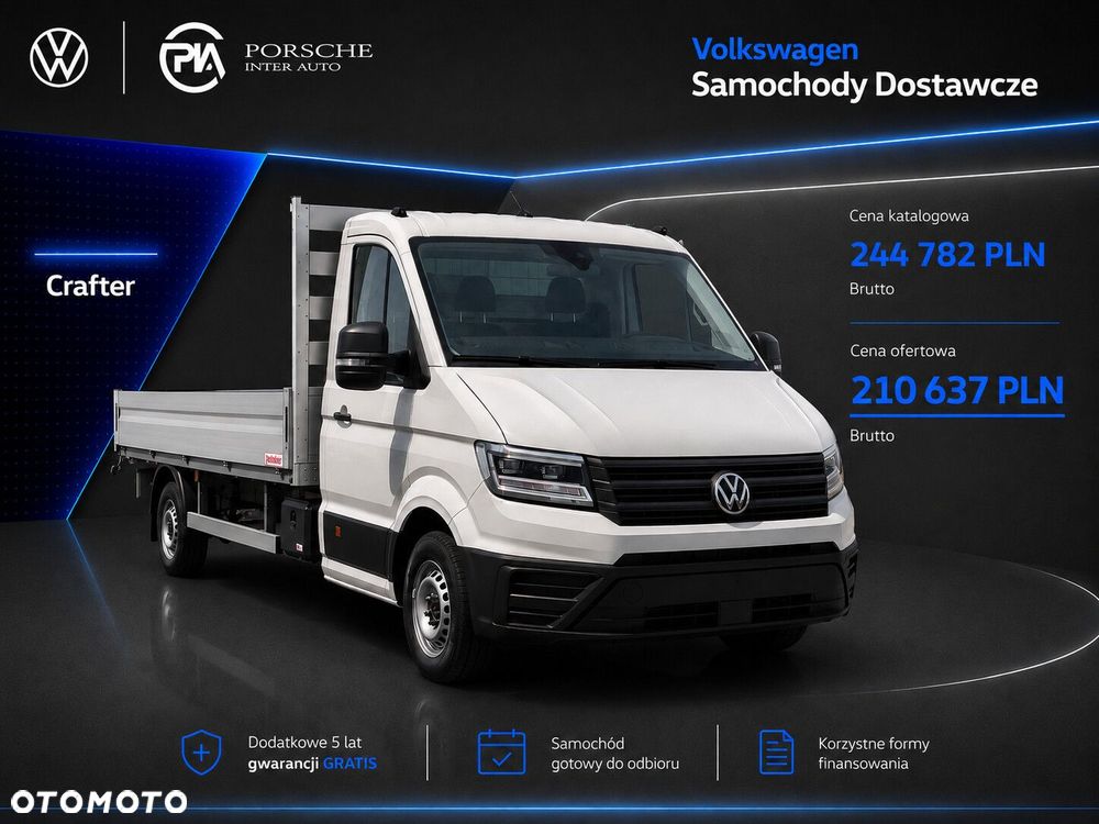 Volkswagen Crafter 2,0 l EURO VI SCR 163 KM / skrzynia biegów: Przedni napęd automatyczna 8-biegowa rozstaw osi: 4490 mm - 2