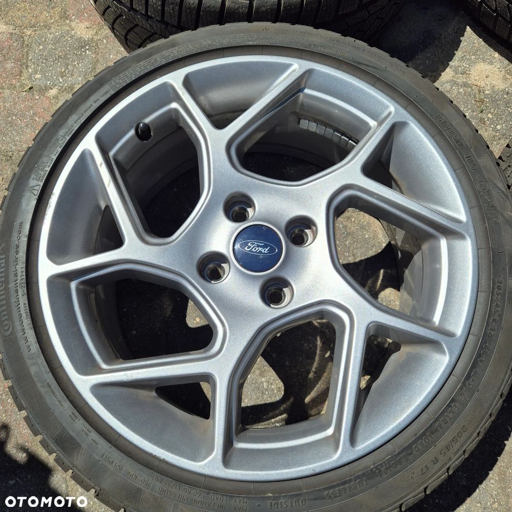 ZIMA KOŁA 205/45 R17 FORD FIESTA ST B-MAX +CZUJNIKI POWIETRZA - 2