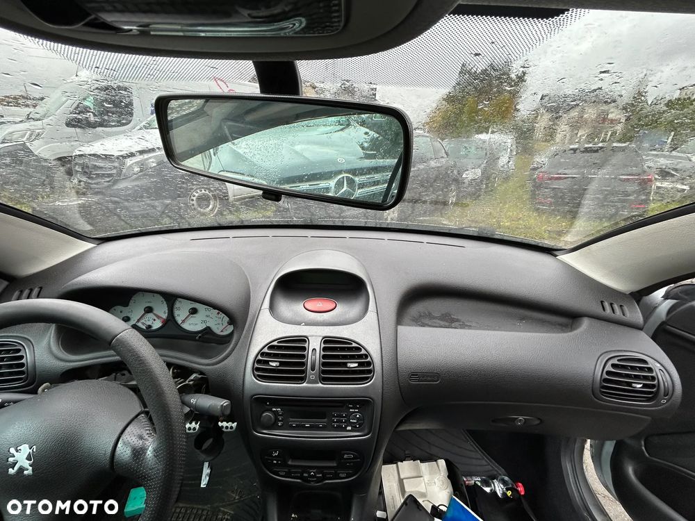 DESKA ROZDZIELCZA KOMPLET PODUSZKI PASY SENSOR PEUGEOT 206 - 1