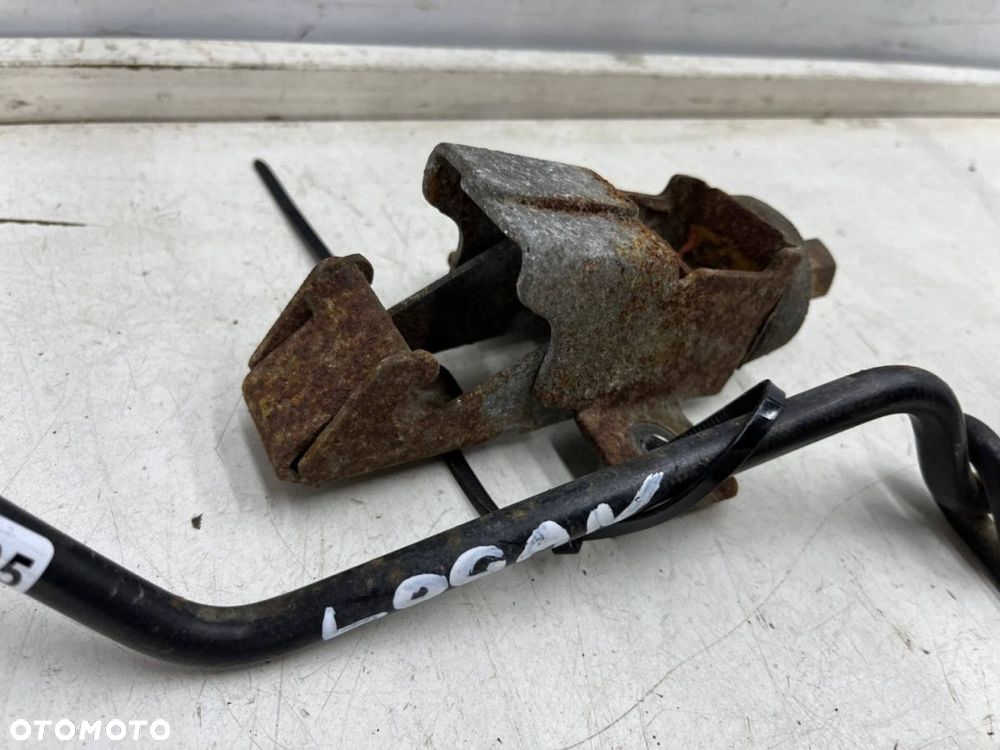 Winda koła zapasowego Dacia Logan 1 I 05-14r. mocowanie wieszak śruba wciągarka kosz komplet - 4