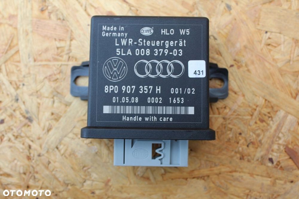 Moduł sterownik świateł AUDI OE 8P0907357H - 1