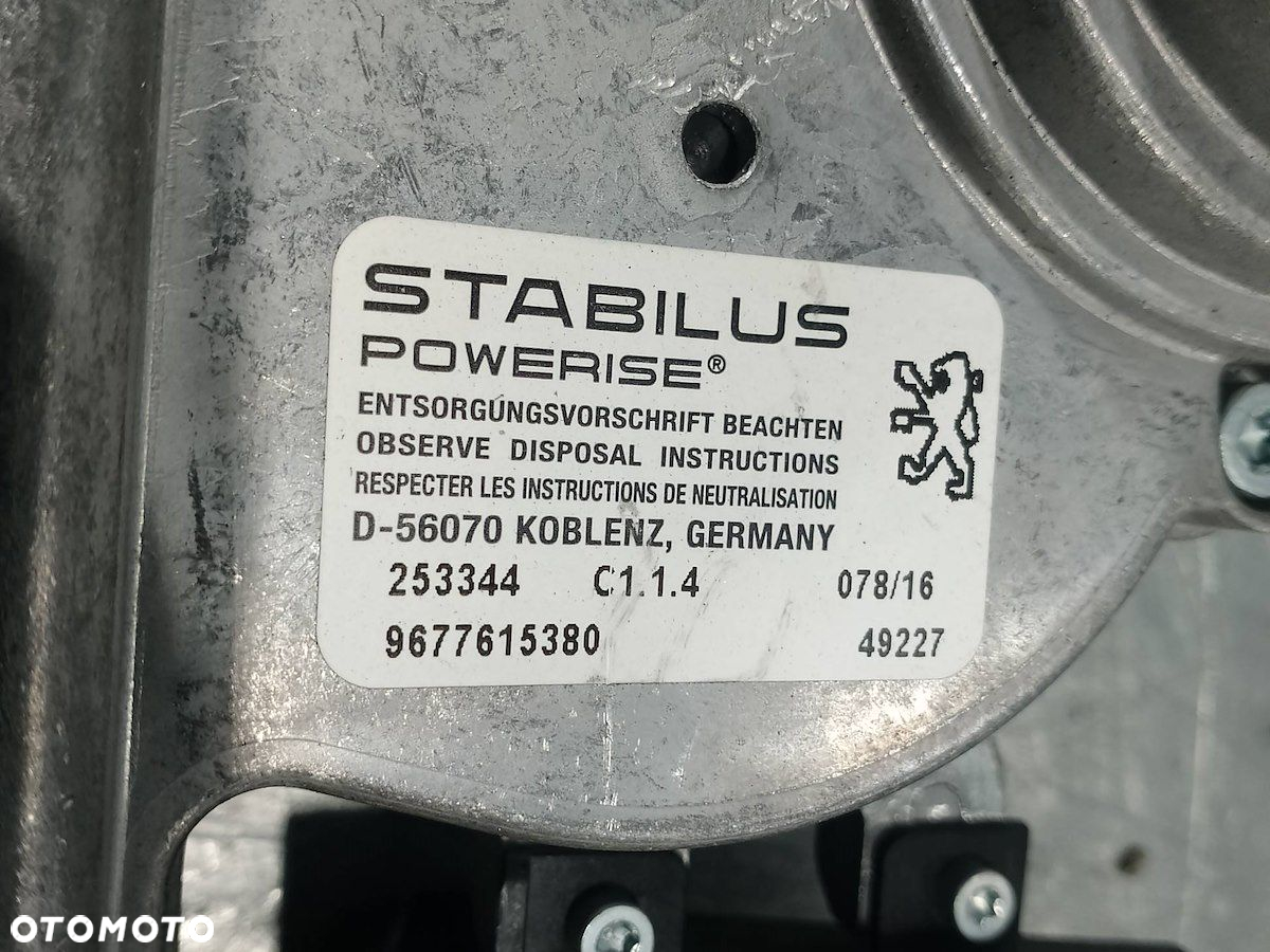 SIŁOWNIK KLAPY ELEKTRYCZNY PEUGEOT 508 GT LINE 9677615380 - 2