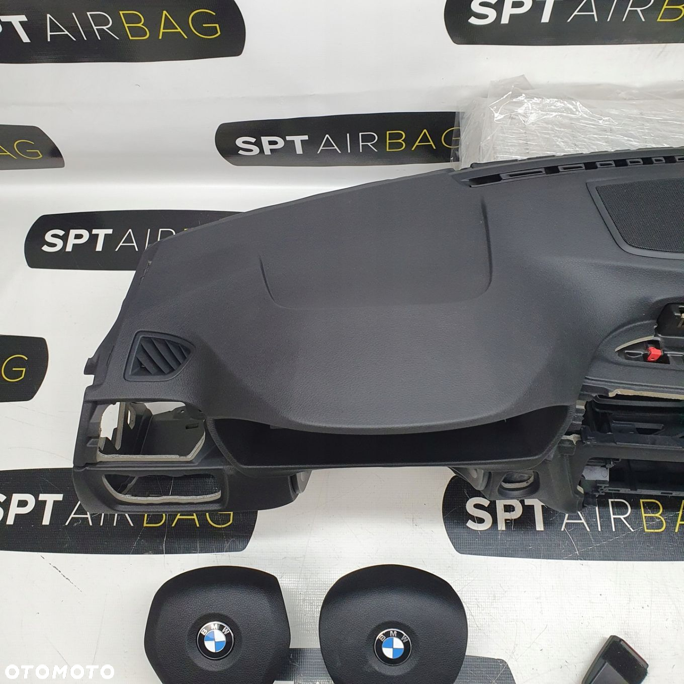 BMW F33 F34 DESKA ROZDZIELCZA KONSOLA KOKPIT PULPIT PODUSZKI AIRBAG AIR BAG PASY KIT SET - 2