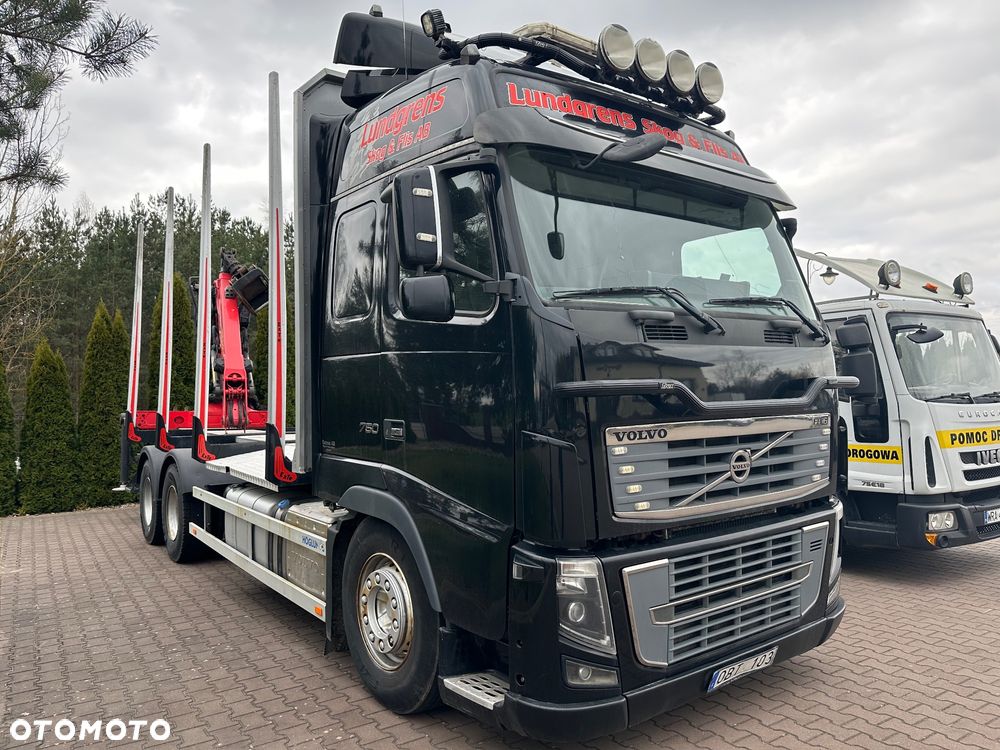 Volvo FH 750 6x4 2014 do drewna drzewa lasu HDs - 2