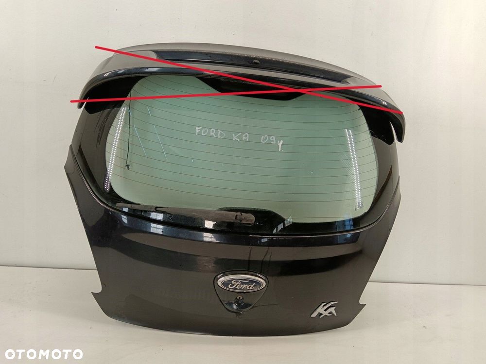 KLAPA TYŁ BAGAŻNIKA FORD KA MK2 II 08-16 - 2