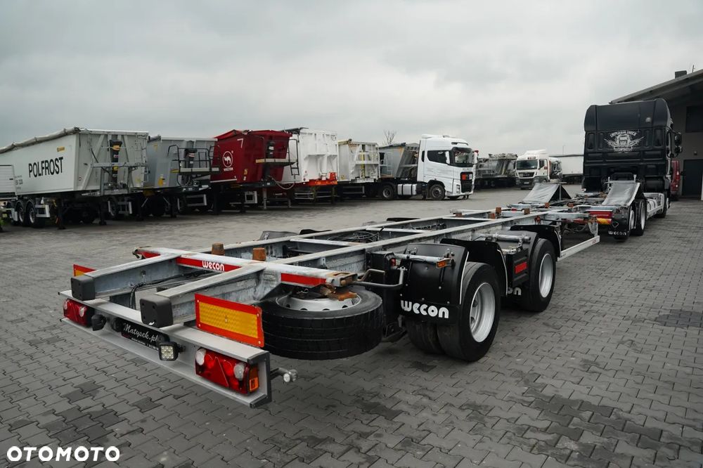 DAF XF 480 / BDF / ZESTAW TANDEM / SSC / KLIMA POSTOJOWA / OŚ PODNOSZONA / WECON - 9