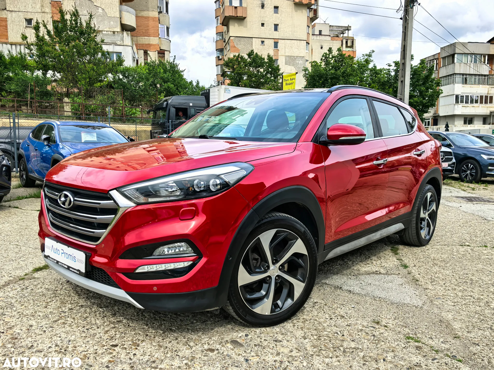 Hyundai Tucson blue 1.7 CRDi 2WD DCT Premium - 3