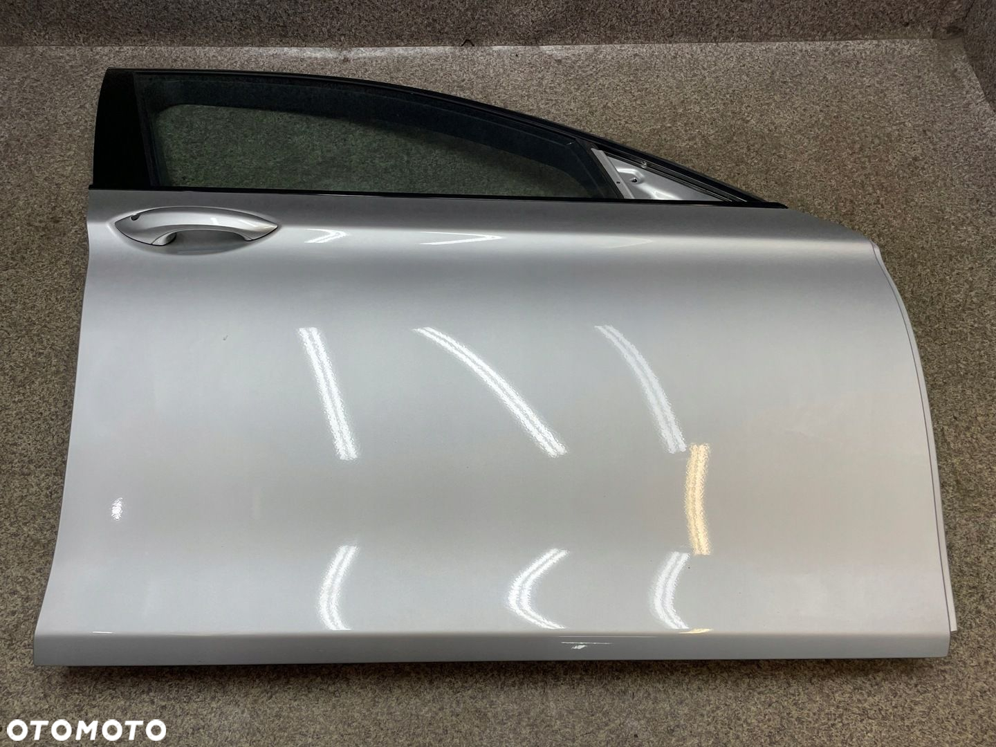 Drzwi szyba prawy przod przednie BMW F11 F10 354 srebrne 150 umAl ładne - 8