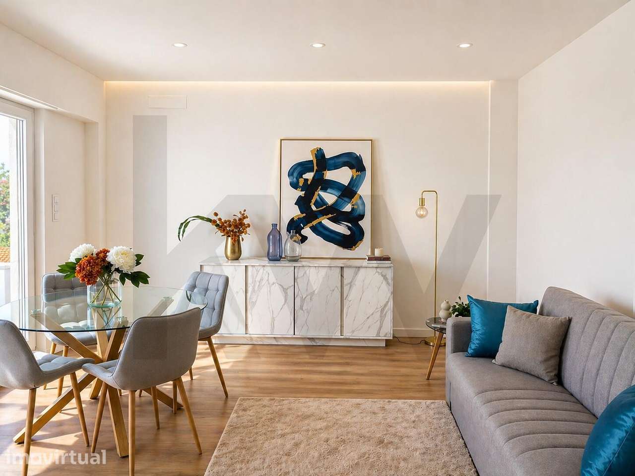 ✨Fantástico T3 Remodelado com Varandas e Home Staging – Benfica - Grande imagem: 4/17