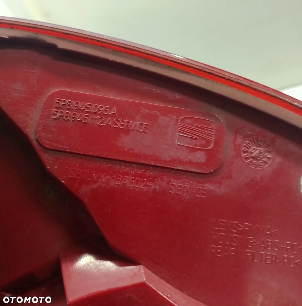LAMPA NAROŻNA PRAWY TYŁ -SEAT ALTEA XL - EUROPA - 3
