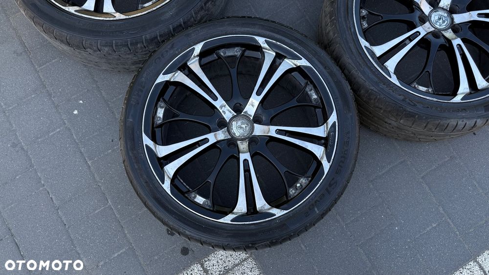 Koła r18 5x100 seat skoda vw audi felgi alufelgi et35 - 4