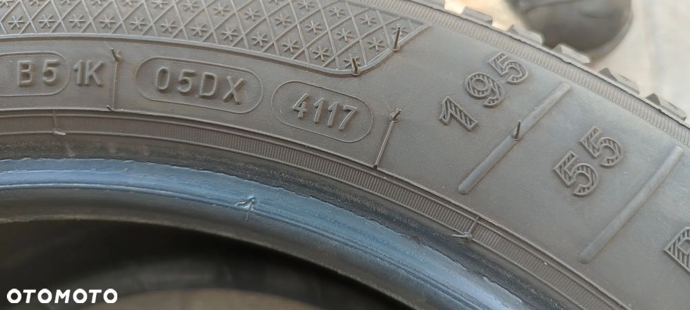 OPONY WIELOSEZONOWE 195/55R16 91H KLEBER KRISALP HP3 WIELOSEZON M+S (4117) 6mm KOMPLET 4 SZTUKI - 10
