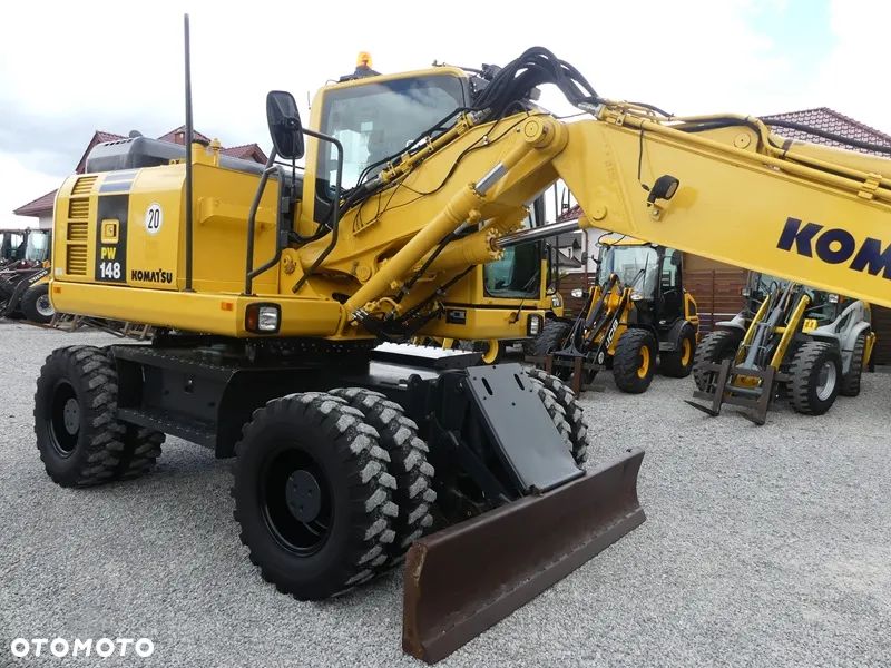 Komatsu PW148 ROTOTILT / Sprowadzona / Super Stan / - 36