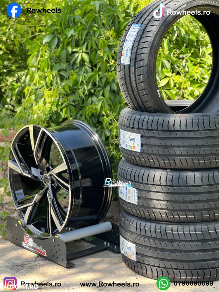 Jante AUDI 20 R20 Model RS Black A4 A5 A6 A7 A8 Q3 Q5 Q8 S-RS 2021 anvelope vara - 3