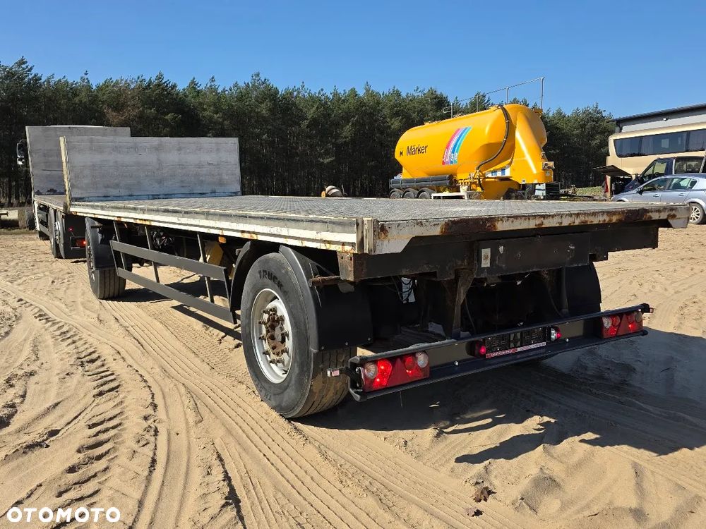 Schwarzmuller PLATFORMA dł. 7.32 m GRUBA RAMA WACHACZ REGULOWANA DŁUGOŚĆ DYSZLA - 2