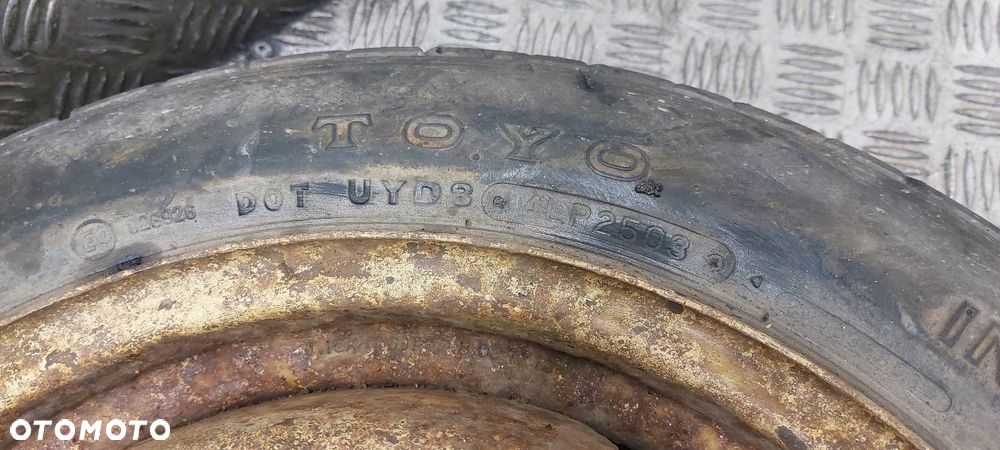 KOŁO DOJAZDOWE DOJAZDÓWKA 5x114,3 FI60,1 135/80R16 TOYOTA AVENSIS - 2