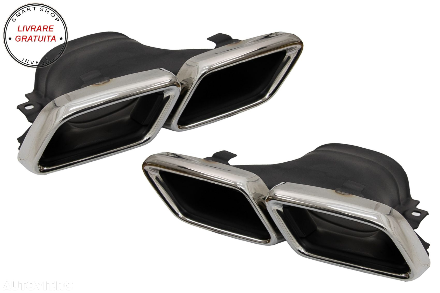 Pachet Exterior Mercedes E-Class W213 (2016-2019) E63 Design cu Difuzor si Ornamen- livrare gratuita - 9
