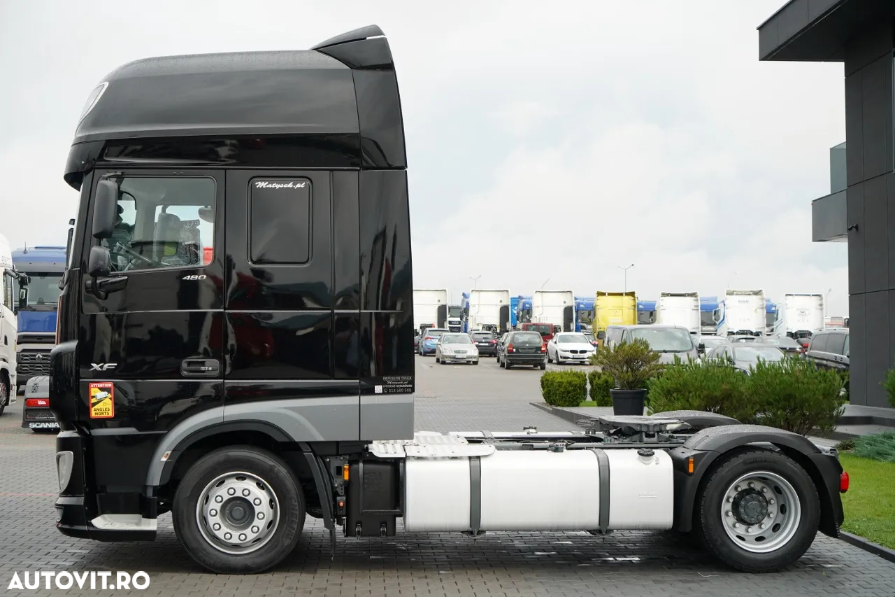 DAF XF 480 / MEGA / PLATĂ JOSĂ / AER CONDIȚIONAT PARCARE / 2021 / DUPĂ CONTRACT DE SERVICE GOLD - 6