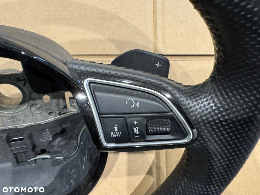Audi A4 B8 8K Lift A5 8T S-line kierownica ścięta perforowana - 3