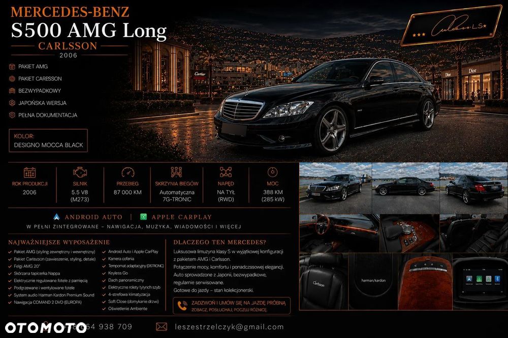 Mercedes-Benz Klasa S 500 L 7G-TRONIC - 6