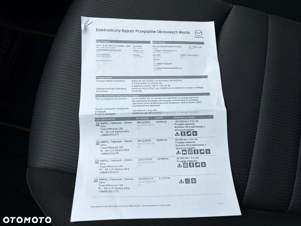 Mazda CX-3 SKYACTIV-G 120 FWD Kizoku Intense - 37