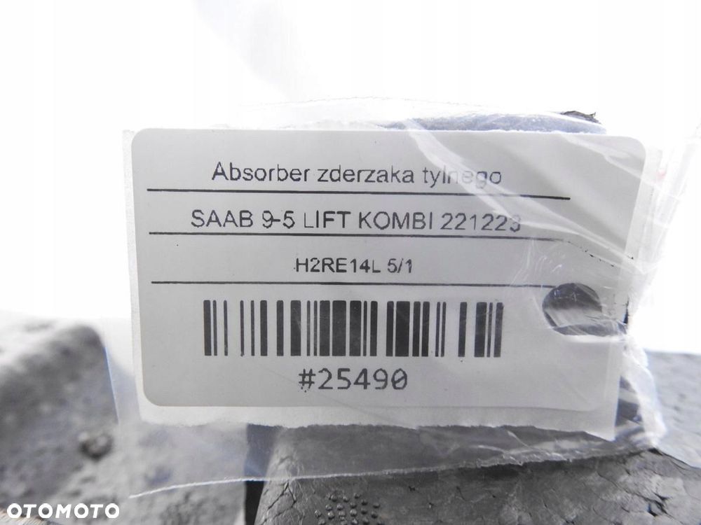 ABSORBER ZDERZAKA TYŁ SAAB 9-5 LIFT KOMBI - 6