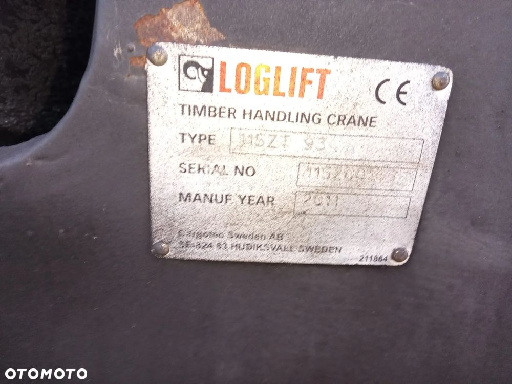 HDS LOGLIFT 115ZT 93 2011 rok do drewna drzewa lasu złomu - 7